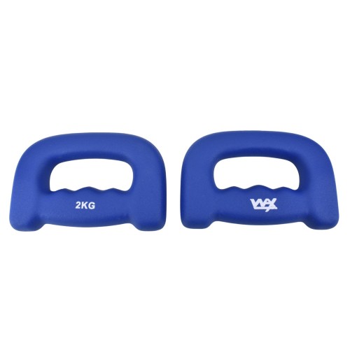 دمبل D وزن 2 کیلوگرم WAX (بسته دو عددی)