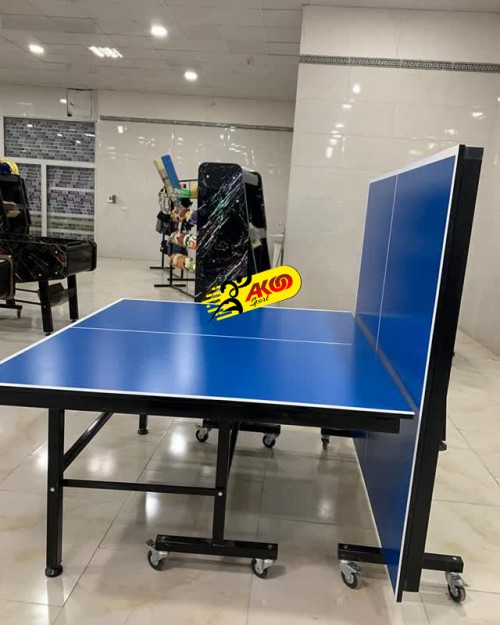 میز پینگ پنگ تاشو 8 چرخ 16 میل MDF اعلا عابدینی TM114