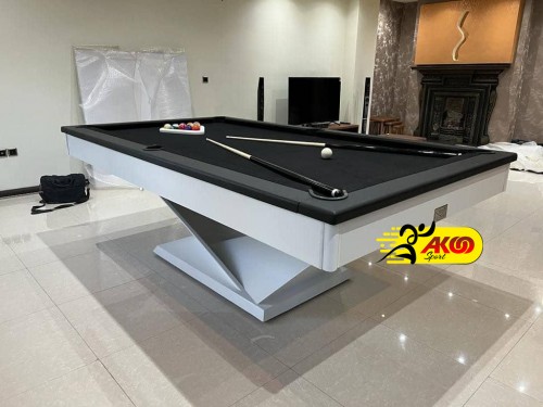 میز بیلیارد ۹ فوت حرمی هایکلاس بدنه سفید