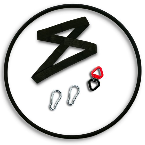 هوپ اریال ( حلقه اریال ) Aerial Hoop  روکشدار پنبه ای اقتصادی
